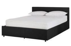 Hygena Chapton Double Ottoman Bed Frame - Black.